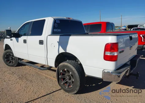 2007 Ford F-150 Xlt из США, поврежденный, VIN 1FTRW12W57KC95933
